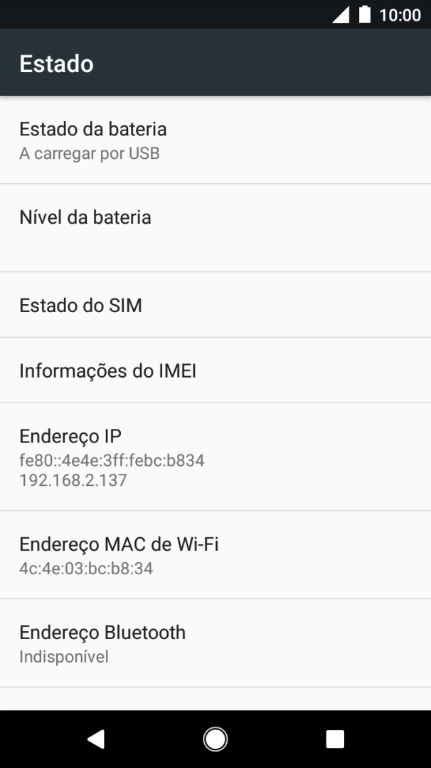 Prima Informações do IMEI.