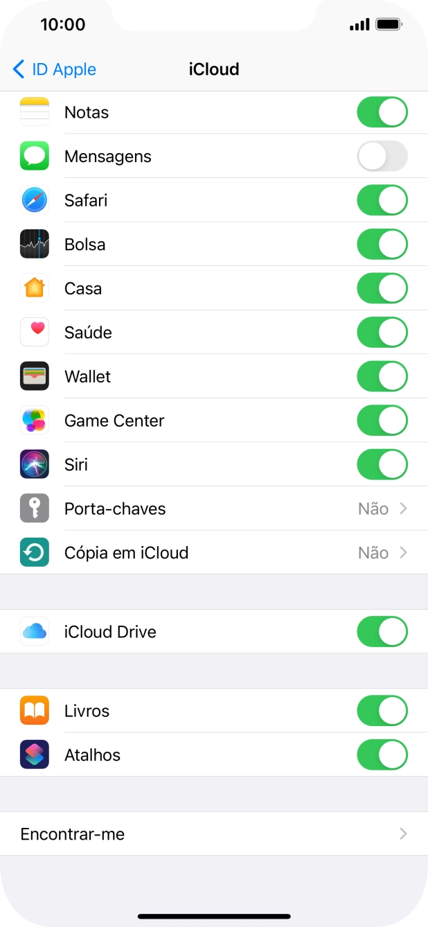 Prima Cópia em iCloud.