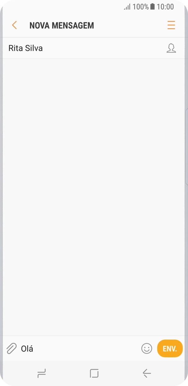 Prima o ícone de anexo.