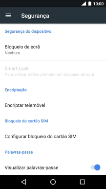 Prima a tecla de início para terminar e voltar ao ecrã inicial.