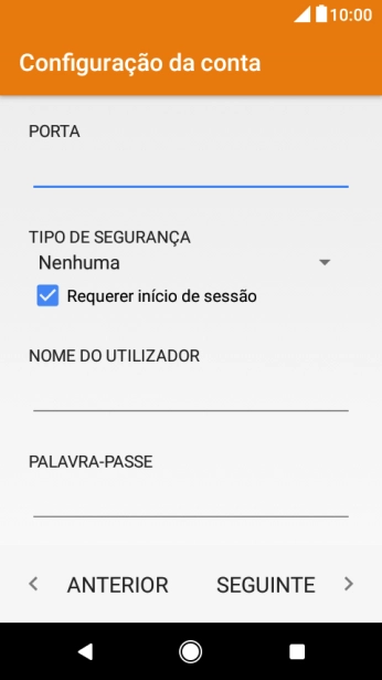 Prima a lista suspensa sob 