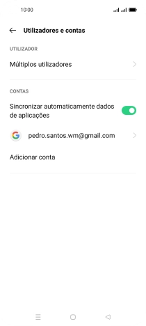 Prima a tecla de início para terminar e voltar ao ecrã inicial.