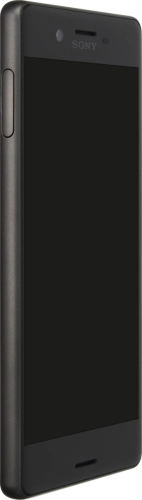 Imagen 3: Vista del lateral izquierdo del Sony Xperia X - Black