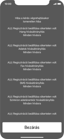 Válaszd a Bezárás lehetőséget.