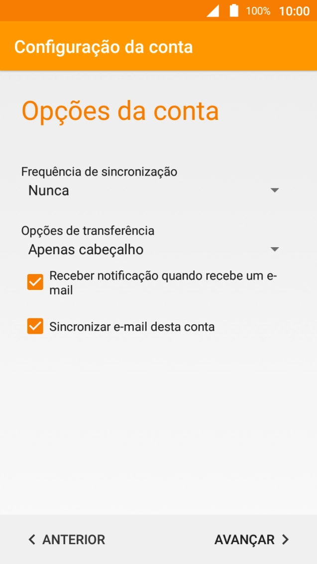 Prima a lista suspensa sob 