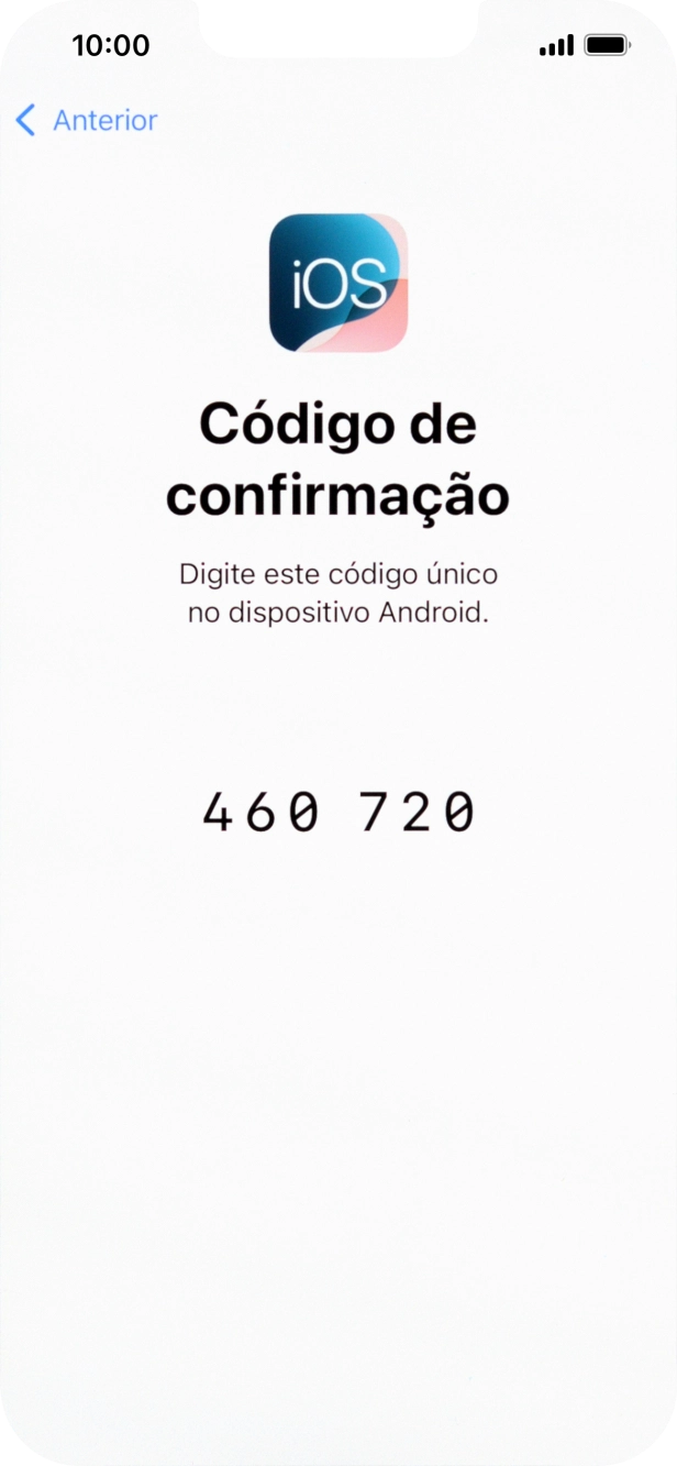 Siga as indicações no ecrã e na app 