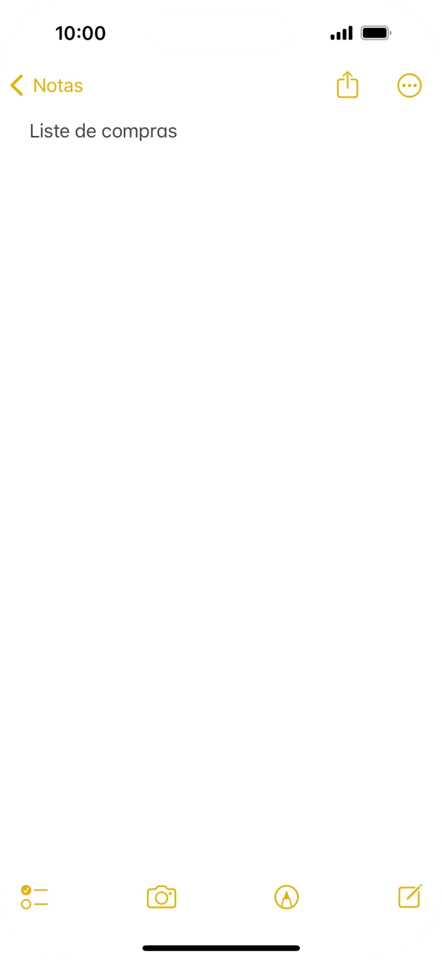 Para voltar ao ecrã inicial, deslize o dedo de baixo para cima a partir da base do ecrã.