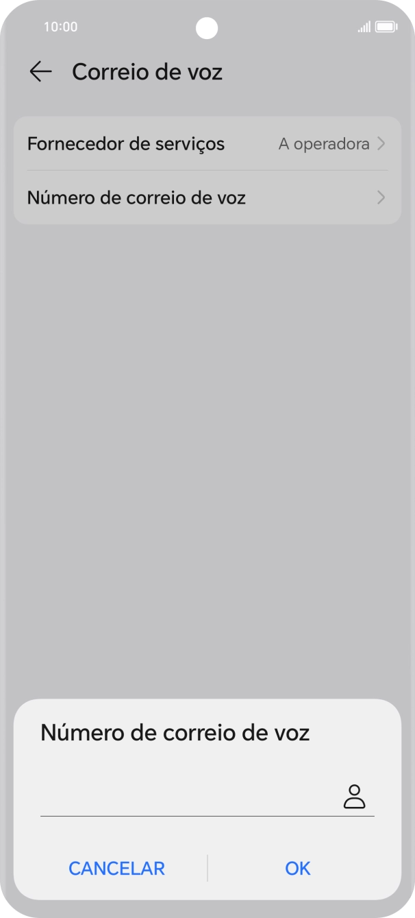 Introduza 123 e prima OK.