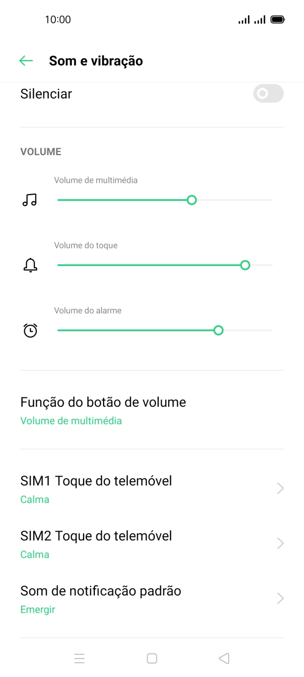 Prima ‹SIM› Toque do telemóvel.