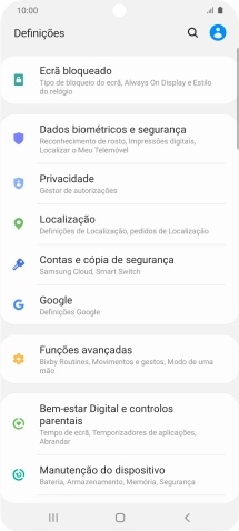 Prima Contas e cópia de segurança.