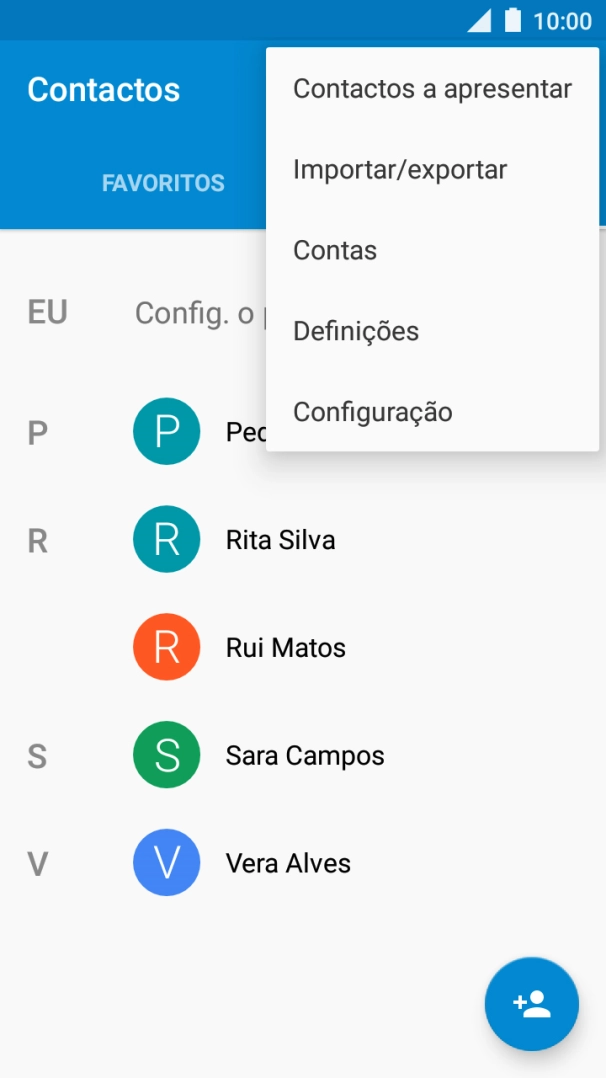 Prima Importar/exportar.