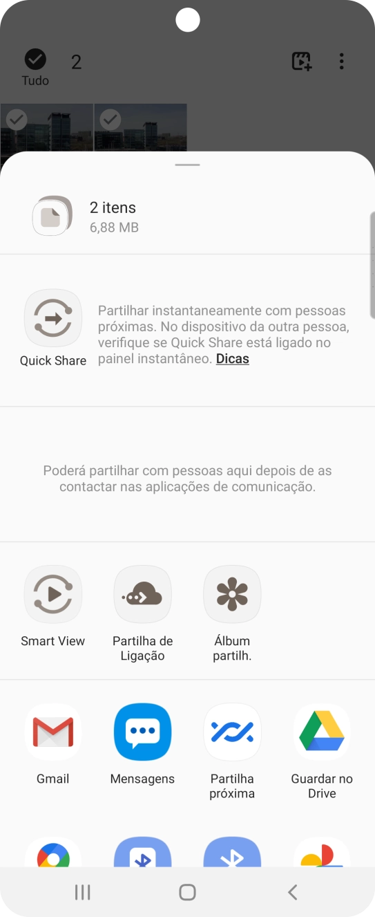 Prima Guardar no Drive.