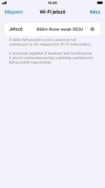 Válaszd a Kész lehetőséget.