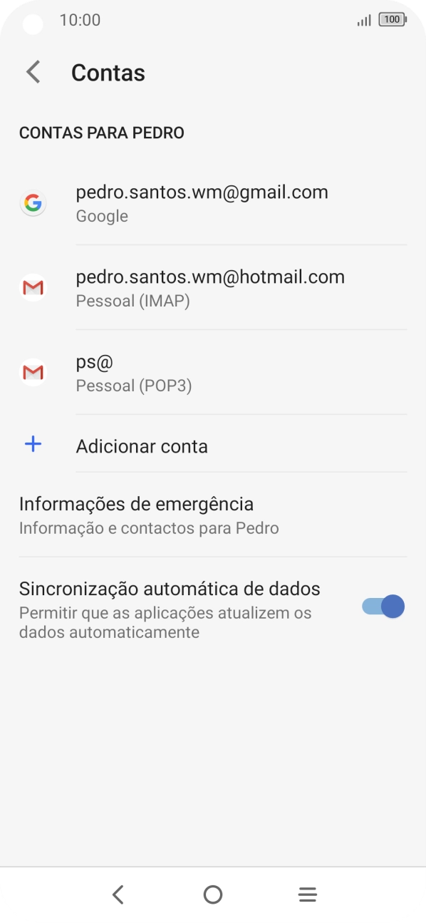 Prima o indicador junto a 