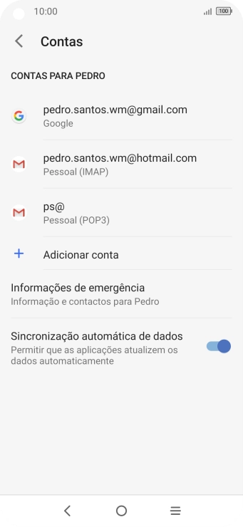 Prima o indicador junto a 
