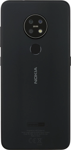 Imagen 2: Vista posterior del Nokia 7.2 - Black