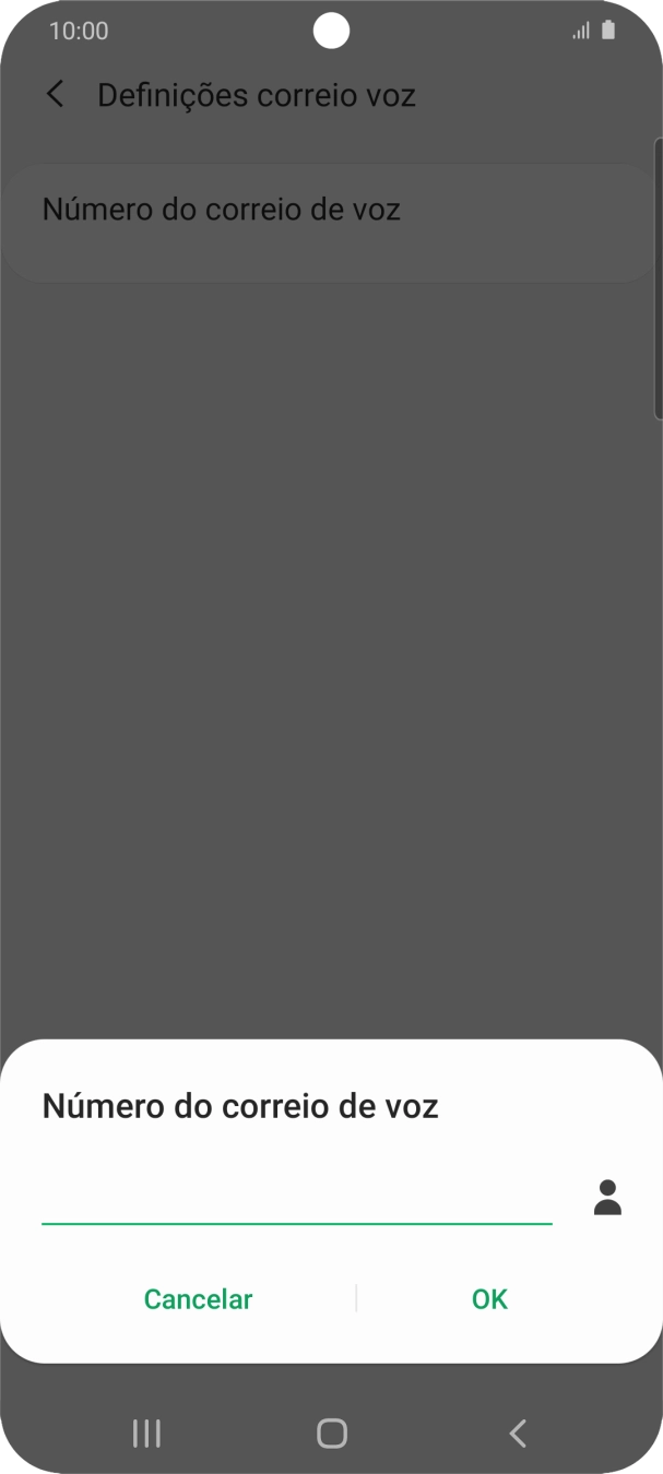 Introduza 123 e prima OK.