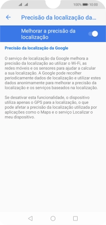 Se premir o indicador junto a 