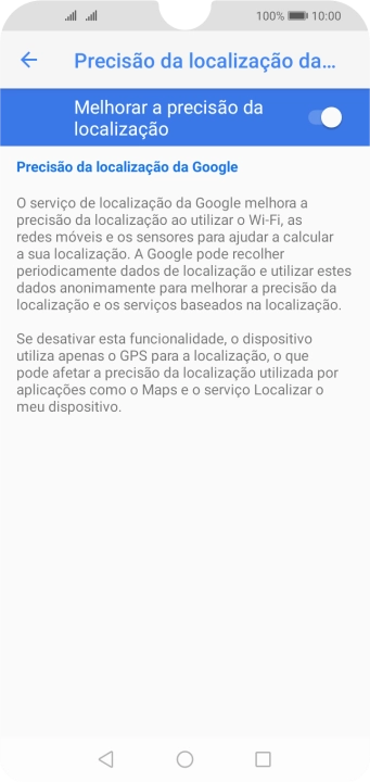 Se premir o indicador junto a 