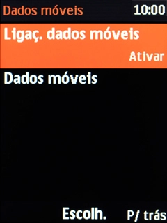 Escolha Dados móveis.