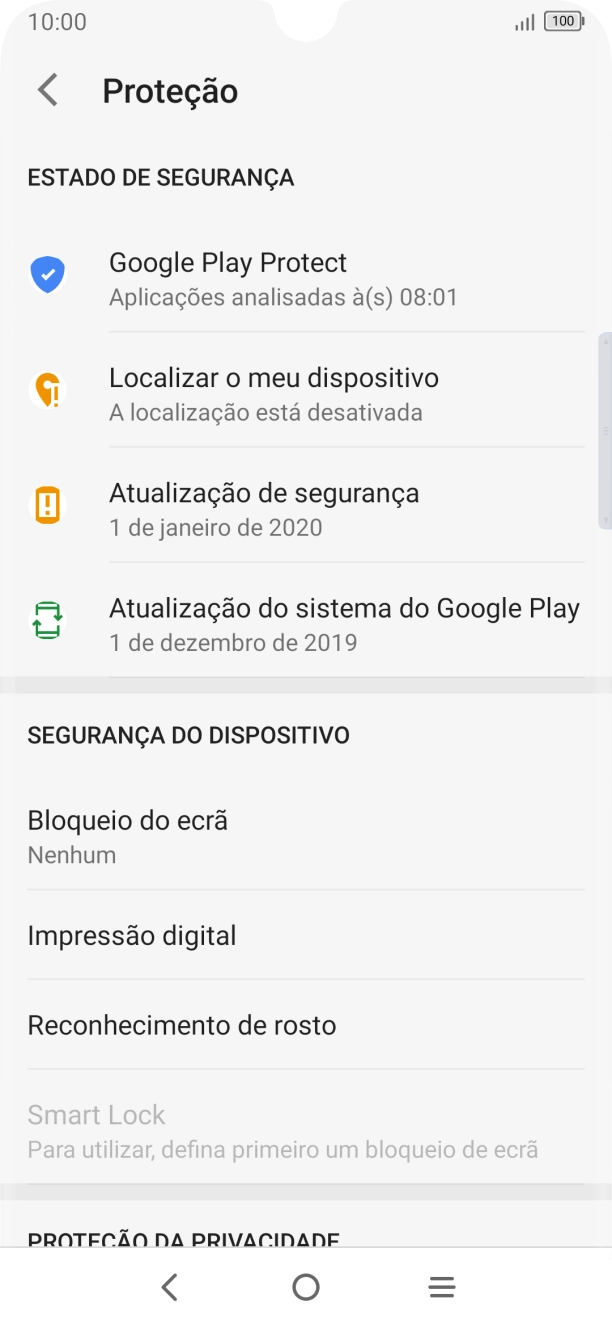Prima a tecla de início para terminar e voltar ao ecrã inicial.