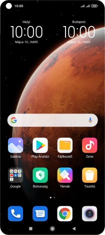 Kattints a telefon ikonra.