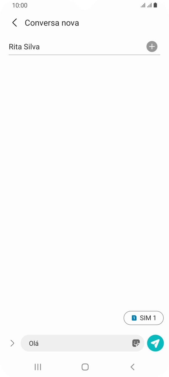 Prima a seta para a direita.