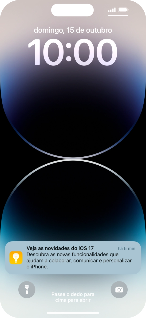 Prima a notificação pretendida e siga as indicações no ecrã para utilizar a função escolhida.