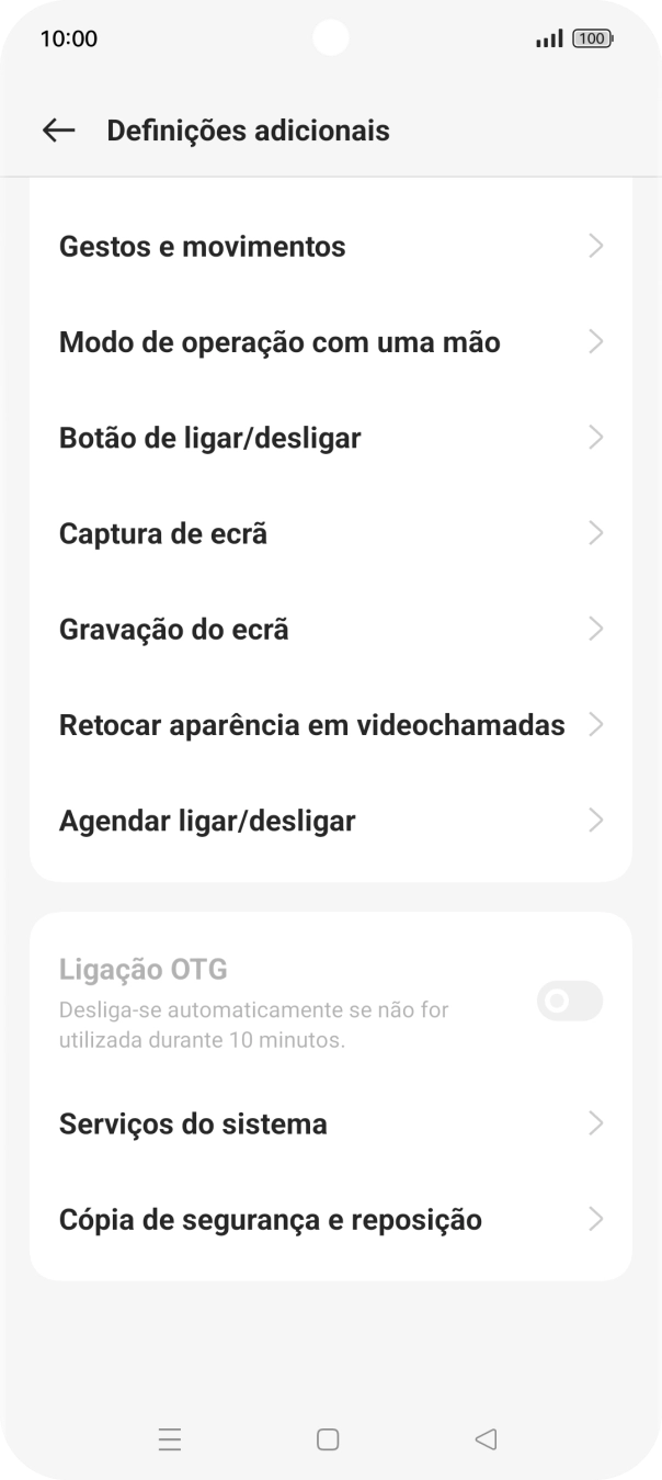 Prima Cópia de segurança e reposição.