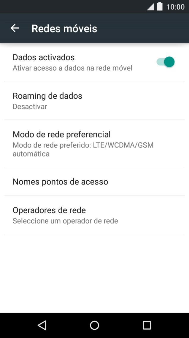 Prima Nomes pontos de acesso.