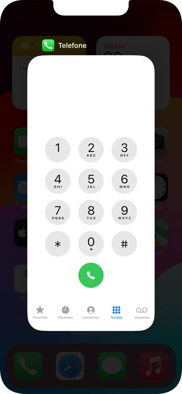 Deslize o dedo para cima sobre a aplicação pretendida para a terminar.
