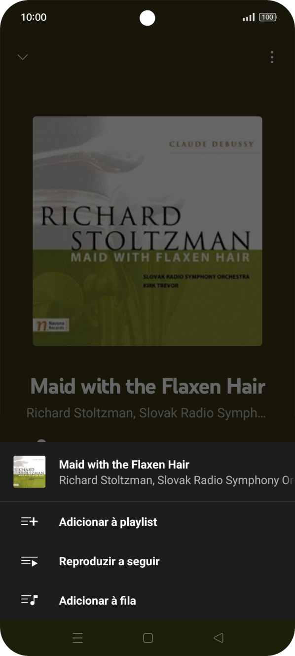 Prima Adicionar à playlist.