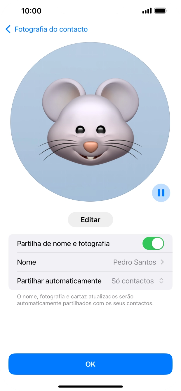 Prima o indicador junto a 