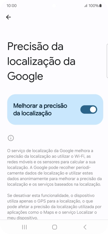 Se premir o indicador junto a 