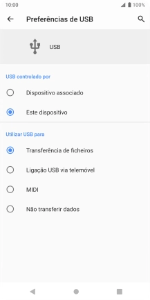 Prima Transferência de ficheiros.