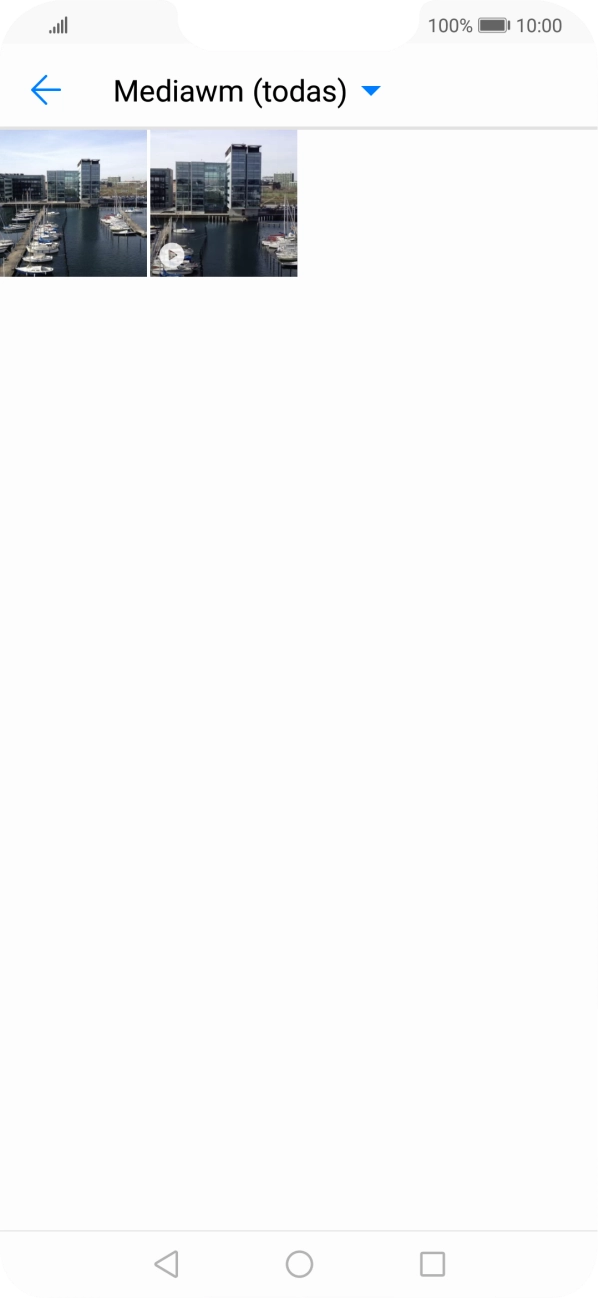 Prima durante um momento uma imagem ou um clipe de vídeo.