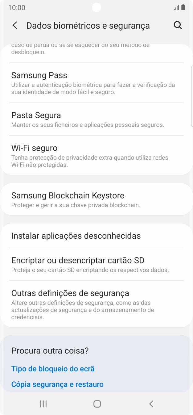 Prima Outras definições de segurança.