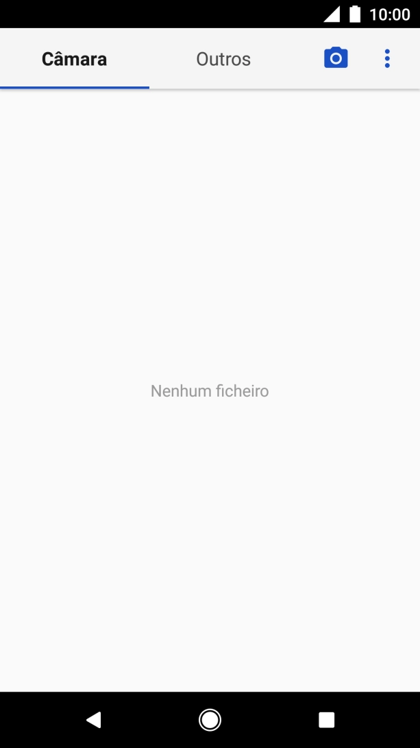 Prima Outros e vá até à pasta pretendida.