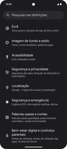 Prima Segurança e privacidade.
