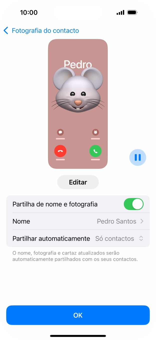 Prima o indicador junto a 