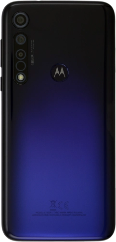 Imagen 2: Vista posterior del Motorola Moto G8 PLUS - MidnightBlue