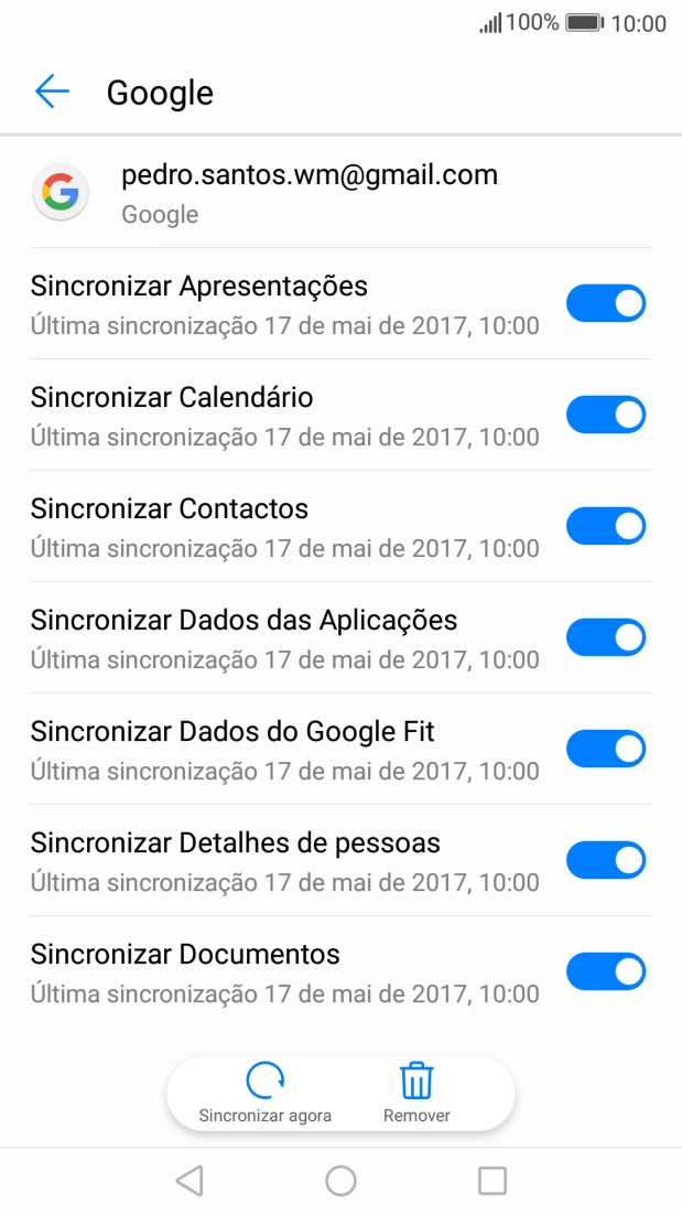 Prima a tecla de início para terminar e voltar ao ecrã inicial.