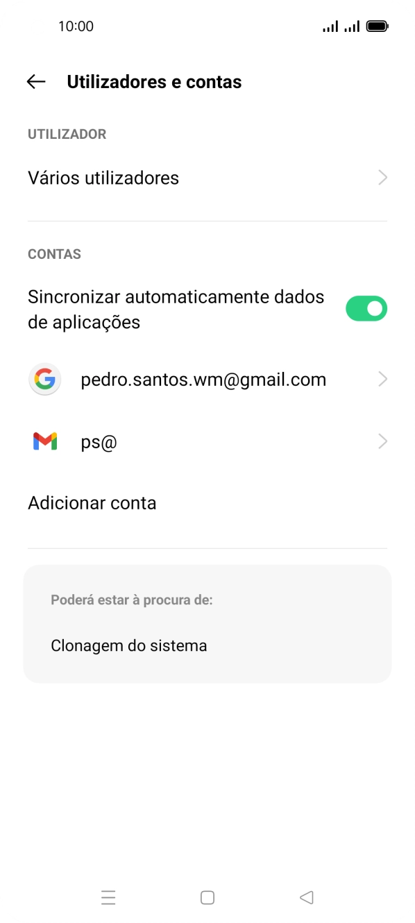 Prima a tecla de início para terminar e voltar ao ecrã inicial.