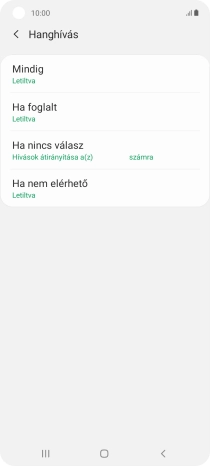 A befejezéshez, és ahhoz, hogy visszatérhess a főképernyőhöz, nyomd meg a főgombot.