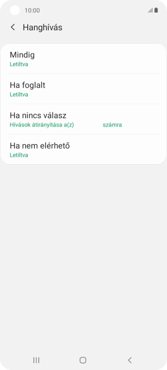 A befejezéshez, és ahhoz, hogy visszatérhess a főképernyőhöz, nyomd meg a főgombot.
