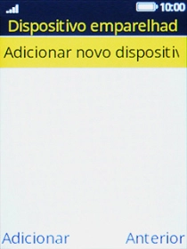 Escolha Adicionar novo dispositivo.