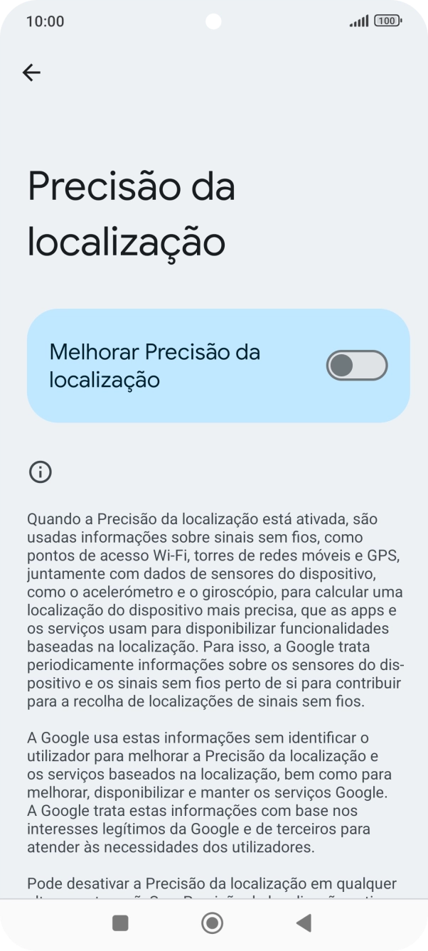 Se premir o indicador junto a 