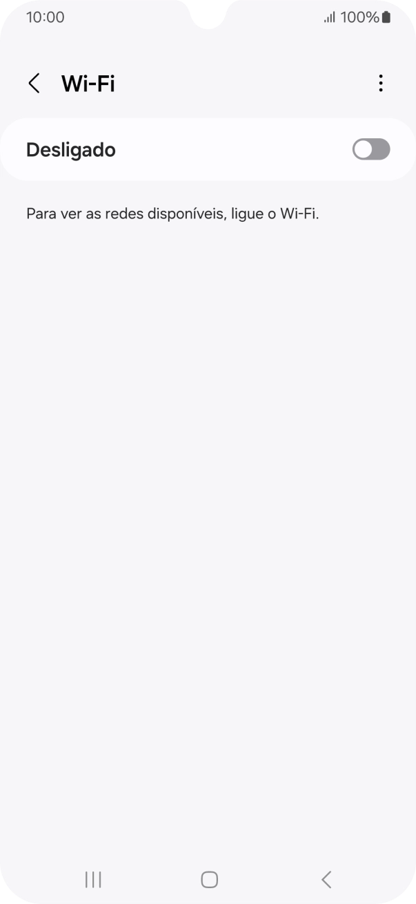 Prima o indicador para ativar a função.