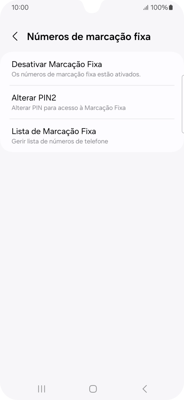 Prima Desativar Marcação Fixa.