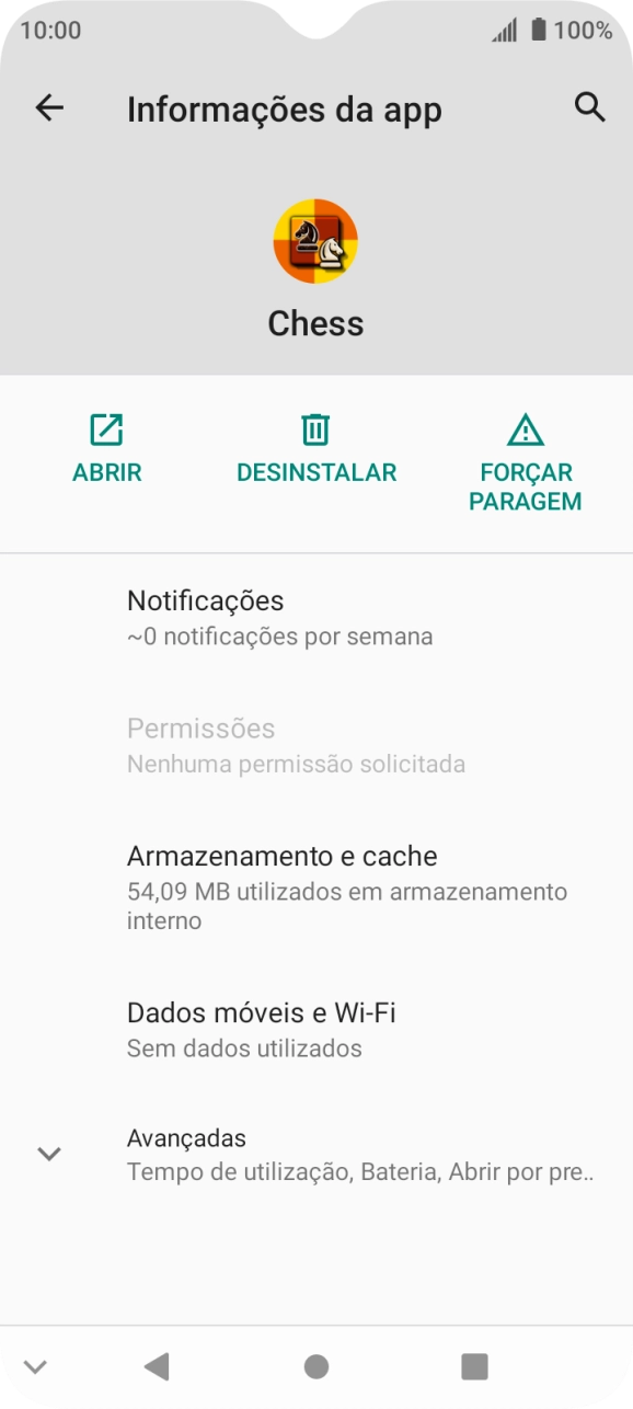 Prima Armazenamento e cache.